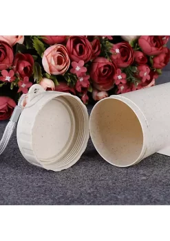 All Abundant Things Home Design Wheat Straw Insulated Travel Mug for Coffee, Tea, or Water (20oz/600ml) -Hot Sale Haggar Store Belk 1017