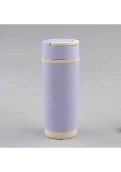 All Abundant Things Home Design Wheat Straw Insulation Water Bottle (15.2oc/ 450ml)