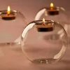 All Abundant Things Home Design Glass Ball Tealight Candle Holders 2pcs Set -Hot Sale Haggar Store Belk 1052
