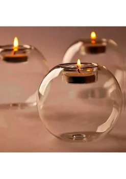 All Abundant Things Home Design Glass Ball Tealight Candle Holders 2pcs Set -Hot Sale Haggar Store Belk 1054