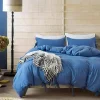 All Abundant Things Home Design Sea Blue Luxury Tie Duvet Cover With Pillow Shams 2 All Abundant Things Home Design Sea Blue Luxury Tie Duvet Cover With Pillow Shams -Hot Sale Haggar Store Belk 1055