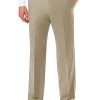 Haggar® Cool 18 Pro Classic Fit Flat Front Hidden Expandable Waistband Pants -Hot Sale Haggar Store Belk 109