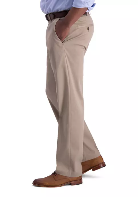 Haggar® Big & Tall Travel Performance Classic Fit Tic Weave Suit Pants 4 Haggar® Big & Tall Travel Performance Classic Fit Tic Weave Suit Pants - Image 2