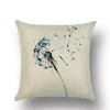 All Abundant Things Home Design Dandelion Cotton and Linen Throw Pillow Cover
