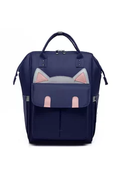 All Abundant Things Home Design Canvas Large Capacity Hidden Cat Backpack -Hot Sale Haggar Store Belk 1145