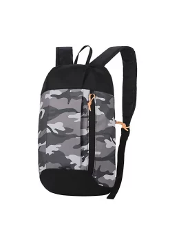 All Abundant Things Home Design Lightweight Camo Print Travel, Sport Backpack -Hot Sale Haggar Store Belk 1167
