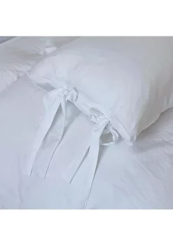 All Abundant Things Home Design Winter White Luxury Tie Duvet Cover With Pillow Shams 8 All Abundant Things Home Design Winter White Luxury Tie Duvet Cover With Pillow Shams -Hot Sale Haggar Store Belk 1219