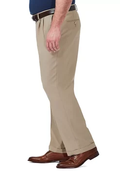 Haggar® Big & Tall Premium Comfort 4-Way Stretch Classic Fit Pleat Dress Pants -Hot Sale Haggar Store Belk 130