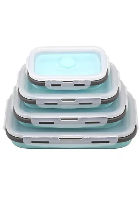 All Abundant Things Home Design Collapsible Space Saving Food Storage Containers Set- 3 pcs 8 All Abundant Things Home Design Collapsible Space Saving Food Storage Containers Set- 3 pcs - Image 6