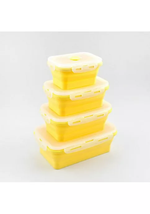 All Abundant Things Home Design Collapsible Space Saving Food Storage Containers Set- 3 pcs 10 All Abundant Things Home Design Collapsible Space Saving Food Storage Containers Set- 3 pcs - Image 8