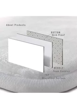 All Abundant Things Home Design Moroccan Anti-Fungal Area Rug With Non-Slip -Hot Sale Haggar Store Belk 1351