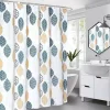All Abundant Things Home Design Stick Figure Leaves Shower Curtain Waterproof with Hooks -Hot Sale Haggar Store Belk 1353