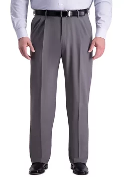 Haggar® Big & Tall Premium Comfort 4-Way Stretch Classic Fit Pleat Dress Pants -Hot Sale Haggar Store Belk 137