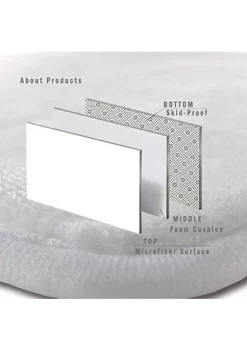 All Abundant Things Home Design Geometric Moroccan Anti-Fungal Area Rug With Non-Slip -Hot Sale Haggar Store Belk 1426