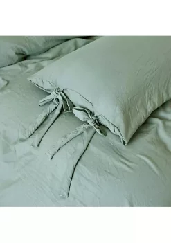 All Abundant Things Home Design Light Green Luxury Tie Duvet Cover With Pillow Shams 8 All Abundant Things Home Design Light Green Luxury Tie Duvet Cover With Pillow Shams -Hot Sale Haggar Store Belk 1445