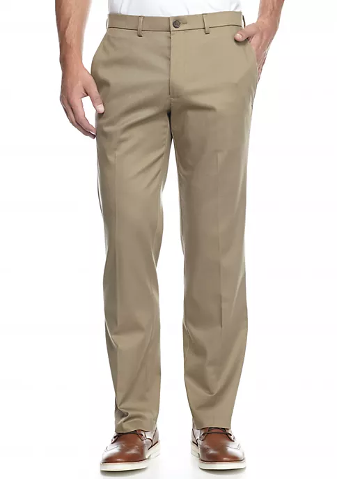 Haggar® Big & Tall Premium No Iron Classic Fit Flat Front Pants 3 Haggar® Big & Tall Premium No Iron Classic Fit Flat Front Pants