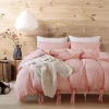 All Abundant Things Home Design Pink Luxury Tie Duvet Cover With Pillow Shams 1 All Abundant Things Home Design Pink Luxury Tie Duvet Cover With Pillow Shams -Hot Sale Haggar Store Belk 1451