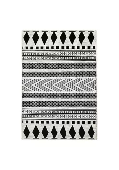 All Abundant Things Home Design Moroccan Anti-Fungal Area Rug With Non-Slip