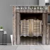 All Abundant Things Home Design Saloon Wood Door Waterproof Shower Curtains 2 All Abundant Things Home Design Saloon Wood Door Waterproof Shower Curtains -Hot Sale Haggar Store Belk 1542