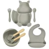 All Abundant Things Home Design Children's Tableware Suction Bowl Utensils Bib Catcher 7pcs Set- Neutral 2 All Abundant Things Home Design Children's Tableware Suction Bowl Utensils Bib Catcher 7pcs Set- Neutral -Hot Sale Haggar Store Belk 1547