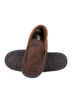 Haggar® Moccasin Slippers with Plaid Lining -Hot Sale Haggar Store Belk 159