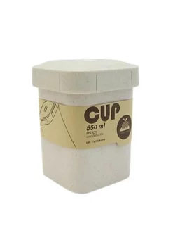 All Abundant Things Home Design Insulated Vacuum Seal and Thermal Food Container Made From Wheat Straw (18.6oz/550ml) -Hot Sale Haggar Store Belk 1630