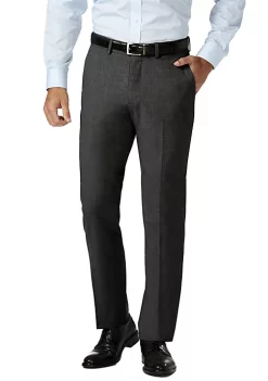 Haggar® 4 Way Stretch Slim Fit Super Flex Waistband Flat Front Dress Pants -Hot Sale Haggar Store Belk 167