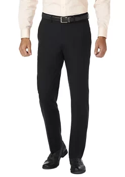 Haggar® 4 Way Stretch Slim Fit Super Flex Waistband Flat Front Dress Pants -Hot Sale Haggar Store Belk 168