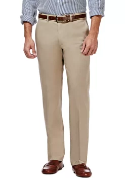 Haggar® Premium Stretch No Iron Khaki Straight Fit Flat Front Pants 16 Haggar® Premium Stretch No Iron Khaki Straight Fit Flat Front Pants -Hot Sale Haggar Store Belk 193