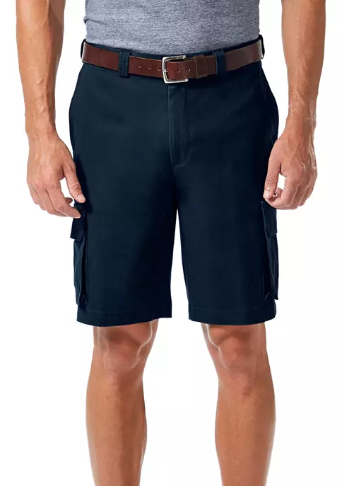 Haggar® Big & Tall Comfort Stretch Cargo Shorts 9 Haggar® Big & Tall Comfort Stretch Cargo Shorts - Image 7