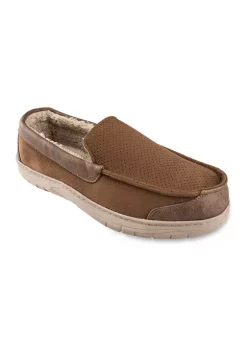 Haggar® Perforated Moccasin Slippers