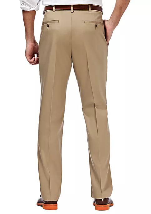 Haggar® Cool 18 PRO Classic Fit Pleat Pants 4 Haggar® Cool 18 PRO Classic Fit Pleat Pants - Image 2
