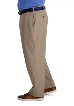 Haggar® Big & Tall Cool Right Performance Flex Solid Classic Fit Flat Front Pants -Hot Sale Haggar Store Belk 265