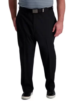 Haggar® Big & Tall Cool Right Performance Flex Solid Classic Fit Flat Front Pants -Hot Sale Haggar Store Belk 271