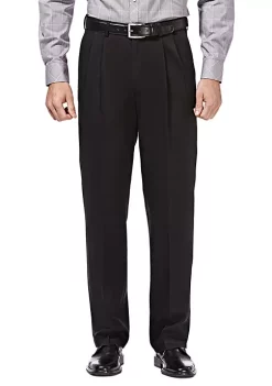 Haggar® Comfort Straight Fit Pleat Front Chino Short -Hot Sale Haggar Store Belk 29