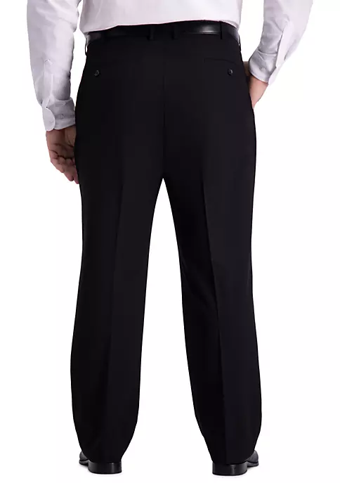 Haggar® Big & Tall 4 Way Stretch Classic Fit Flat Front Dress Pants 4 Haggar® Big & Tall 4 Way Stretch Classic Fit Flat Front Dress Pants - Image 2