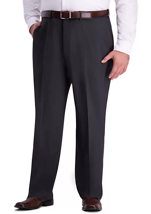 Haggar® Big & Tall 4 Way Stretch Classic Fit Flat Front Dress Pants 7 Haggar® Big & Tall 4 Way Stretch Classic Fit Flat Front Dress Pants - Image 5