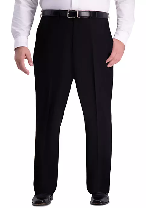 Haggar® Big & Tall 4 Way Stretch Classic Fit Flat Front Dress Pants 8 Haggar® Big & Tall 4 Way Stretch Classic Fit Flat Front Dress Pants - Image 6