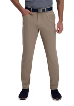 Haggar® The Active Series Slim Fit Flat Front 5-Pocket Tech Pants -Hot Sale Haggar Store Belk 326