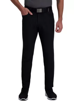 Haggar® The Active Series Slim Fit Flat Front 5-Pocket Tech Pants -Hot Sale Haggar Store Belk 329