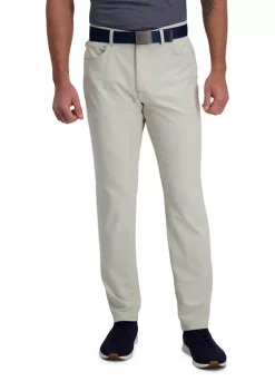 Haggar® The Active Series Slim Fit Flat Front 5-Pocket Tech Pants -Hot Sale Haggar Store Belk 330