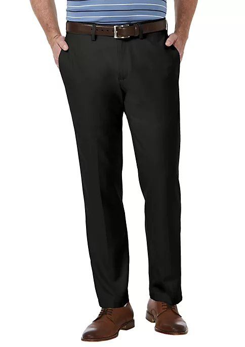 Haggar® Men's Cool 18 PRO Straight Fit Flat Front Pants 8 Haggar® Men's Cool 18 PRO Straight Fit Flat Front Pants - Image 6