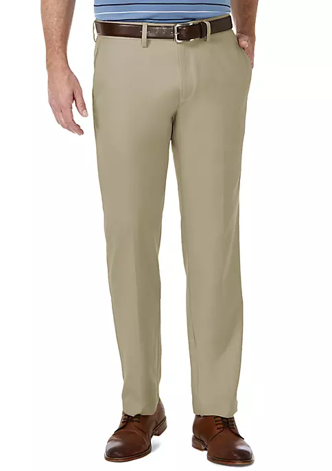 Haggar® Men's Cool 18 PRO Straight Fit Flat Front Pants 9 Haggar® Men's Cool 18 PRO Straight Fit Flat Front Pants - Image 7