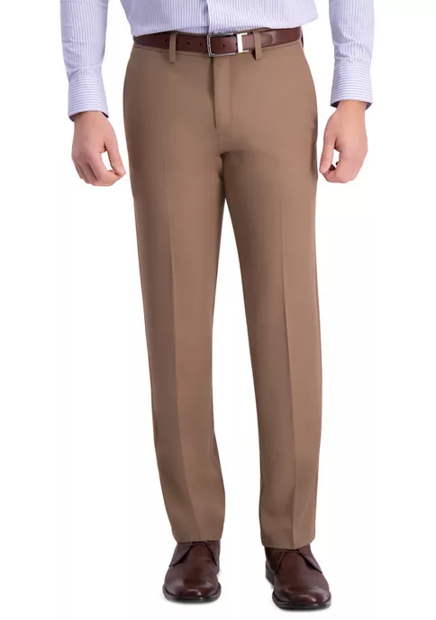 Haggar® Men's Cool 18 PRO Straight Fit Flat Front Pants 10 Haggar® Men's Cool 18 PRO Straight Fit Flat Front Pants - Image 8