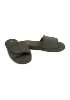 Haggar® Neoprene Velcro® Slide Slippers -Hot Sale Haggar Store Belk 357