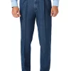 Haggar® Stretch Denim Pleated Trousers -Hot Sale Haggar Store Belk 36