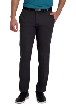 Haggar® Men's Cool Right Performance Flex Solid Straight Fit Flat Front Pants -Hot Sale Haggar Store Belk 374