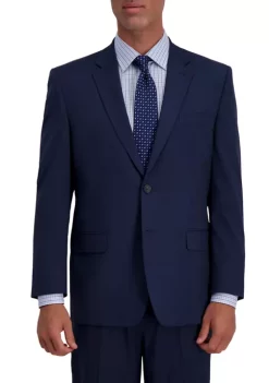 Haggar® Men's Stretch Houndstooth Classic Fit 2 Button Center Vent Suit Separate Coat