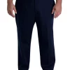 Haggar® Big & Tall Iron Free Premium Khaki Classic Fit Flat Front Pants