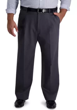 Haggar® Big & Tall Iron Free Premium Khaki Classic Fit Flat Front Pants -Hot Sale Haggar Store Belk 402